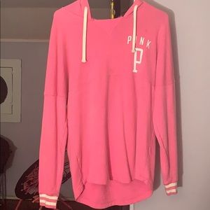 Pink hoodie